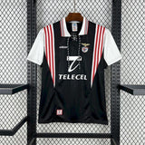 Benfica 1997/98 Vintage Retro Black/White/Red Away Jersey