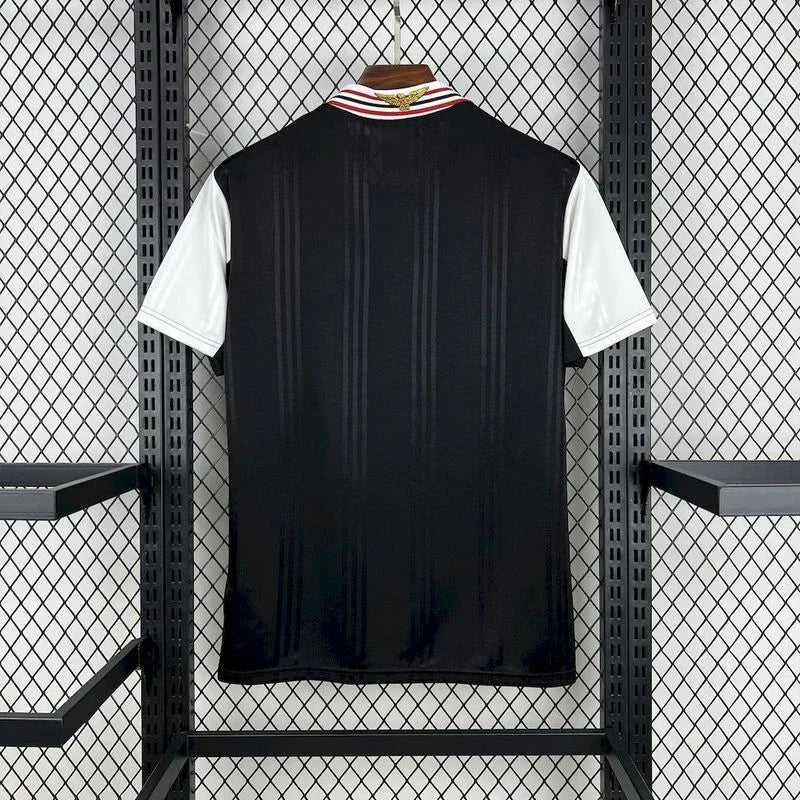 Benfica 1997/98 Vintage Retro Black/White/Red Away Jersey