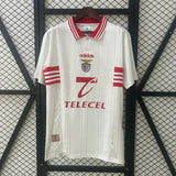 Benfica 1997/99 Vintage Retro White/Red Away Jersey