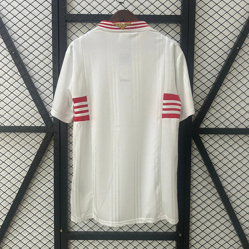 Benfica 1997/99 Vintage Retro White/Red Away Jersey