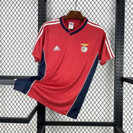 Benfica 1999/00 Vintage Retro Red/Black Home Jersey