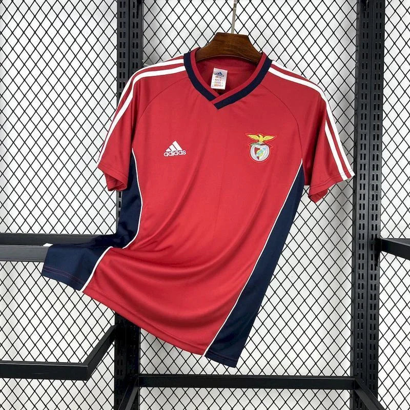 Benfica 1999/00 Vintage Retro Red/Black Home Jersey
