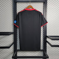 Benfica 2009/10 Retro Black/Red Away Jersey