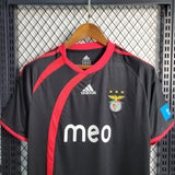 Benfica 2009/10 Retro Black/Red Away Jersey