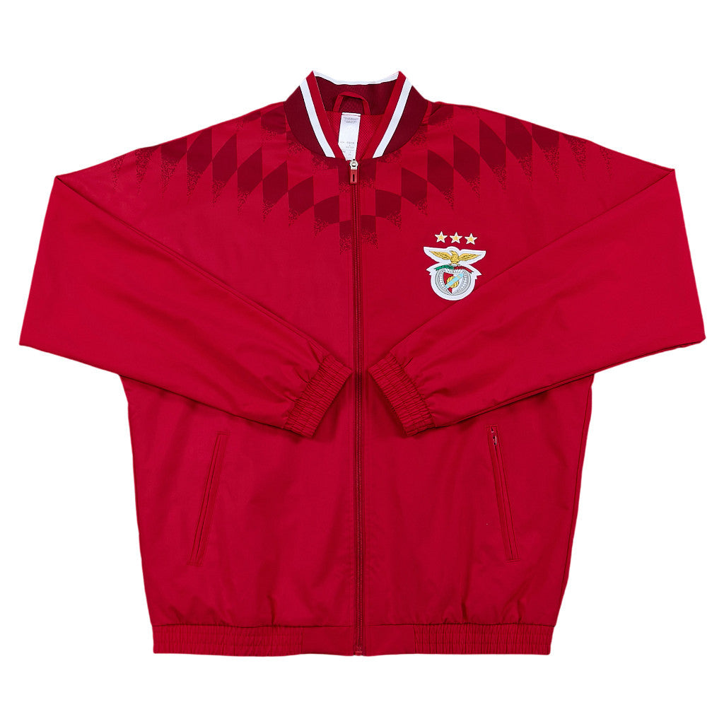 Benfica 2026 Red/White Trim Windbreaker Full-Zip Jacket