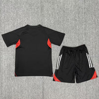 Benfica 25/26 Black/Red Training Kids Jersey Set