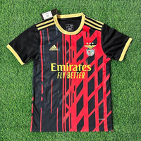 Benfica 25/26 Red/Black/Yellow Away Jersey