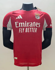 Benfica 25/26 Red/White Home Player Version Jersey
