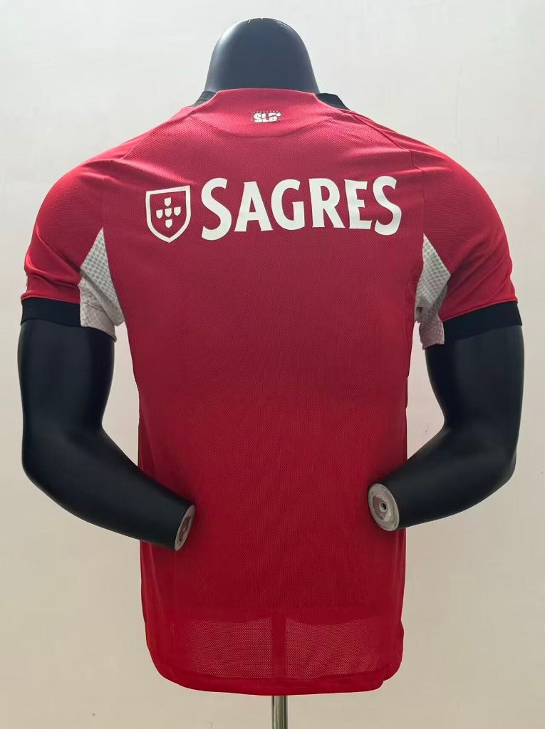 Benfica 25/26 Red/White Home Player Version Jersey