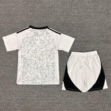 Benfica 25/26 White/Black Away Kids Jersey Set