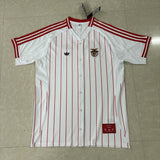 Benfica 25/26 White/Red Baseball Jersey