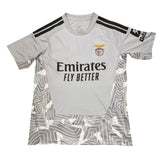 Benfica 26/27 Gray/Black Shoulder Stripes Goalkeeper Jersey