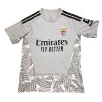 Benfica 26/27 Gray/Black Shoulder Stripes Goalkeeper Jersey