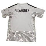 Benfica 26/27 Gray/Black Shoulder Stripes Goalkeeper Jersey