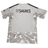 Benfica 26/27 Gray/Black Shoulder Stripes Goalkeeper Jersey
