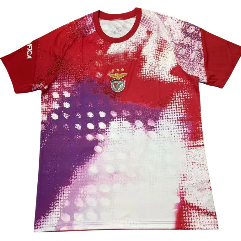 Benfica 26/27 Red/Purple Pattern Training Jersey