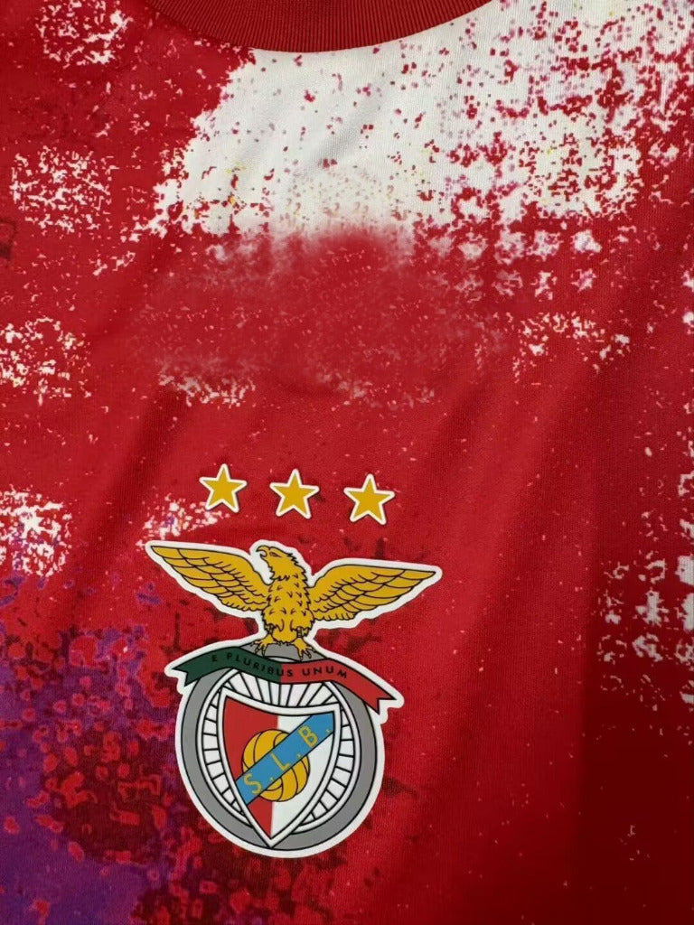Benfica 26/27 Red/Purple Pattern Training Jersey