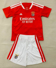 Benfica 26/27 Red/White Home Kids Jersey Set