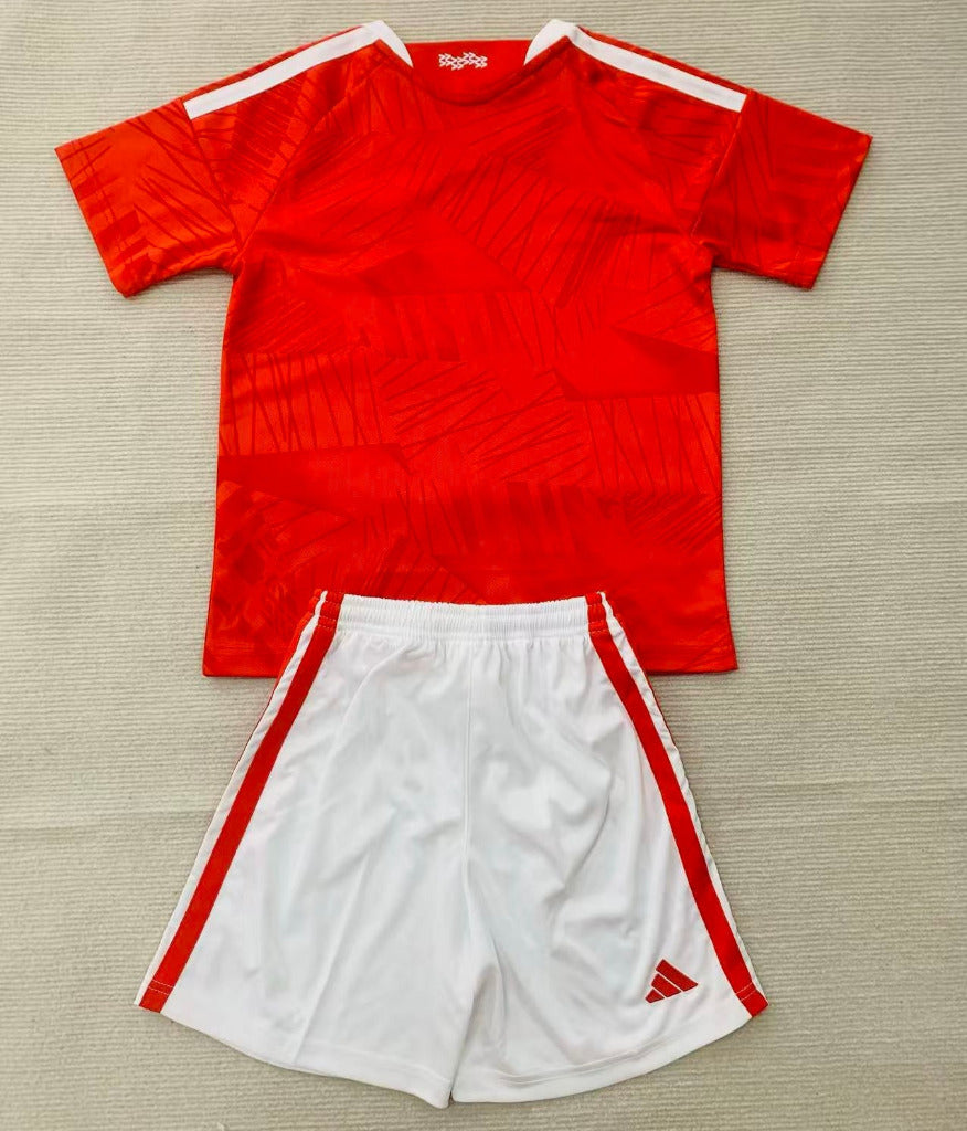 Benfica 26/27 Red/White Home Kids Jersey Set