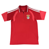 Benfica 26/27 Red/White Shoulder Stripes Polo