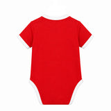 Benfica 26/27 Red/White Stripes Home Baby Bodysuit Jersey