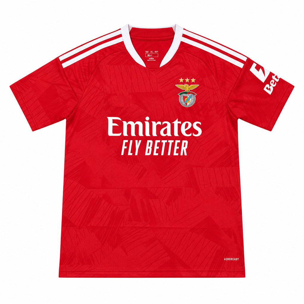 Benfica 26/27 Red/White Stripes Home Jersey