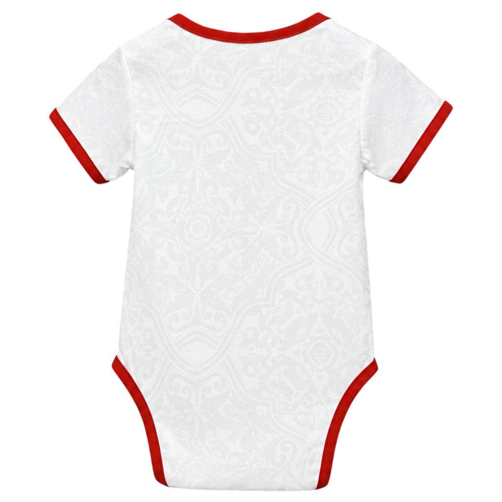 Benfica 26/27 White/Red Away Baby Bodysuit Jersey