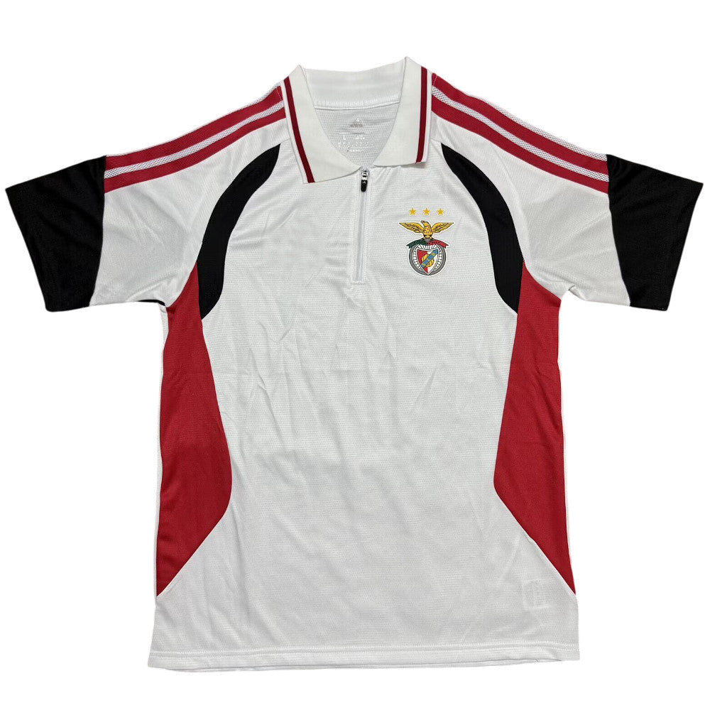 Benfica 26/27 White/Red/Black Polo Jersey