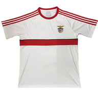Benfica 26/27 White/Red Shoulder Stripes Travel Jersey