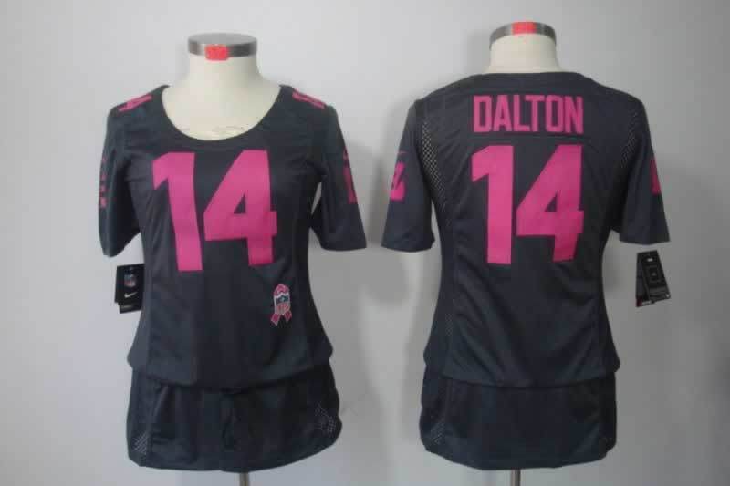 Bengals 2021/22 Dalton #14 Black Women NFL Jersey