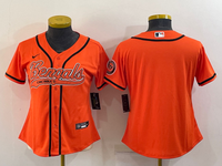Bengals 2021/22 Orange Women Baseball Style Jersey