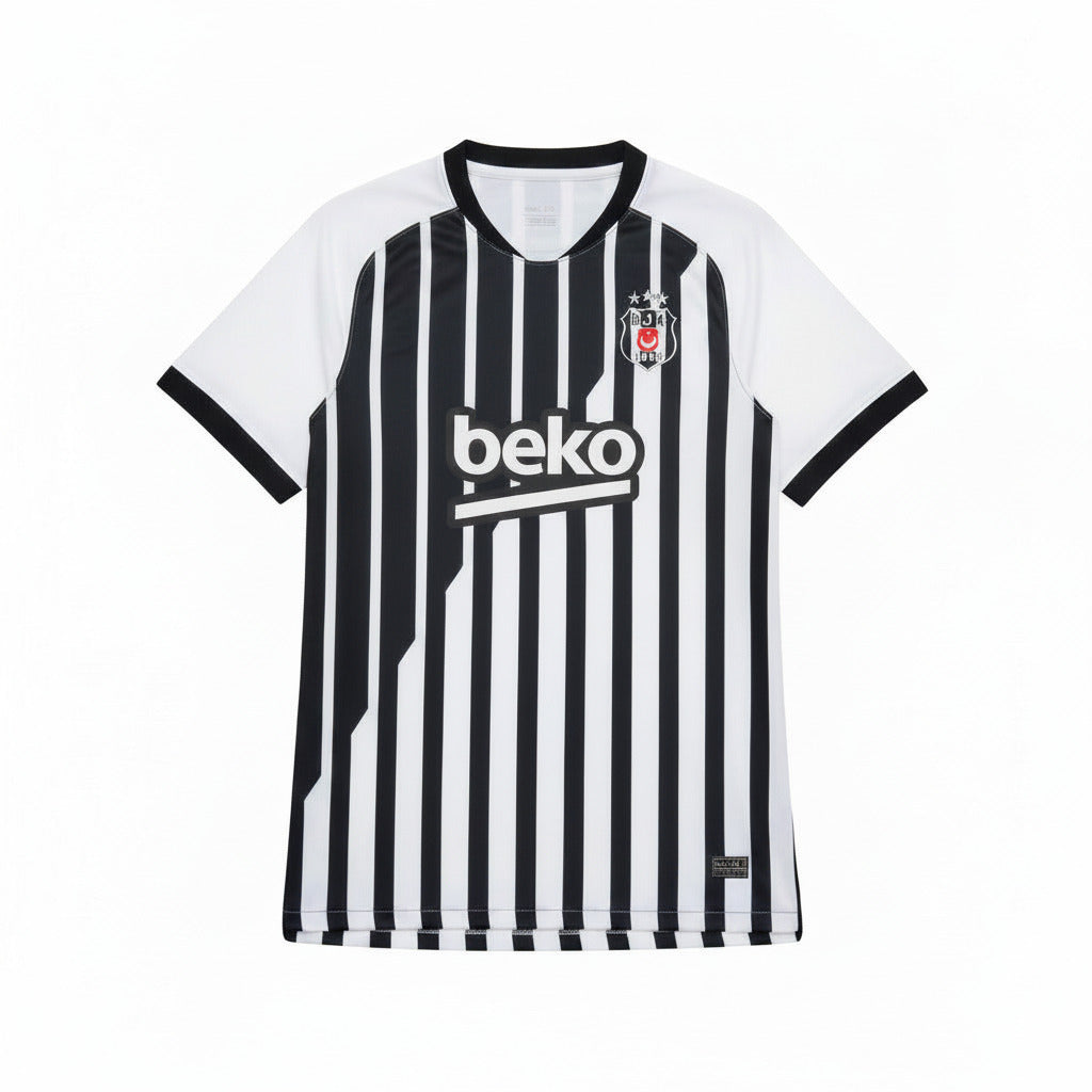 Besiktas 26/27 White/Black Stripes Away Jersey