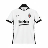 Besiktas 26/27 White/Black Trim Home Jersey