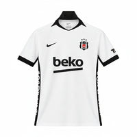 Besiktas 26/27 White/Black Trim Home Jersey