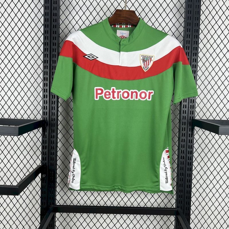 Bilbao 2011/12 Retro Green/White/Red Away Jersey