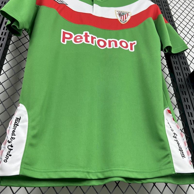 Bilbao 2011/12 Retro Green/White/Red Away Jersey