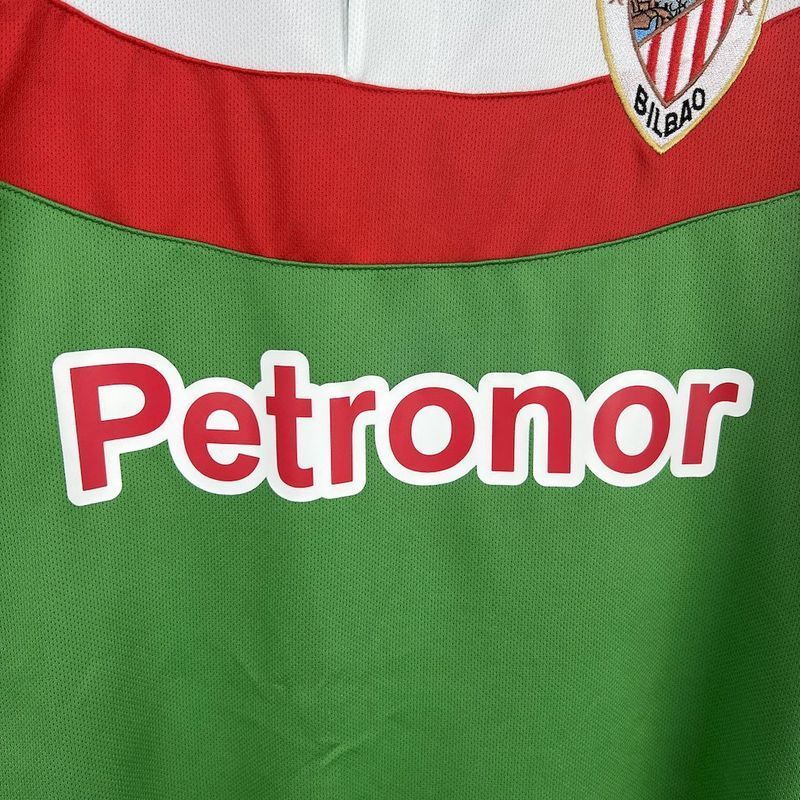 Bilbao 2011/12 Retro Green/White/Red Away Jersey