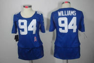 Bills 2021/22 Williams #94 Royal Blue/White Women NFL Jersey