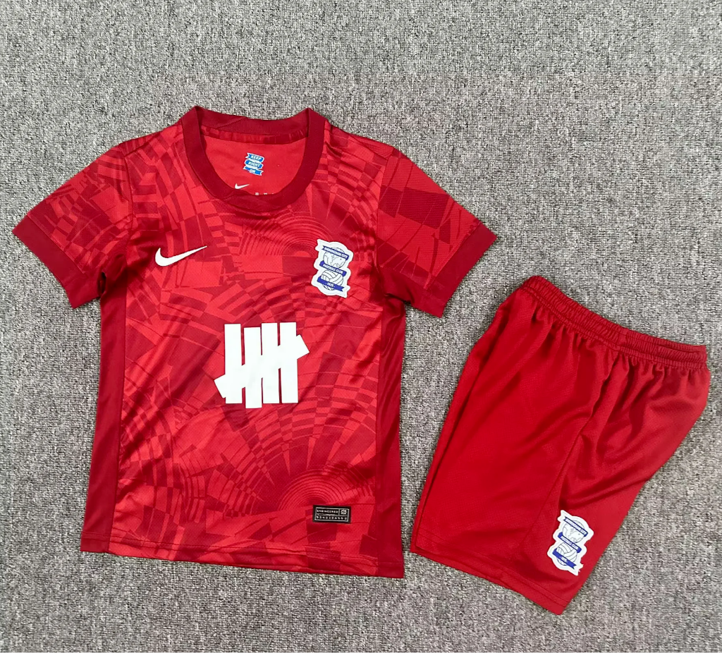 Birmingham 25/26 Red Third Kids Jersey Set