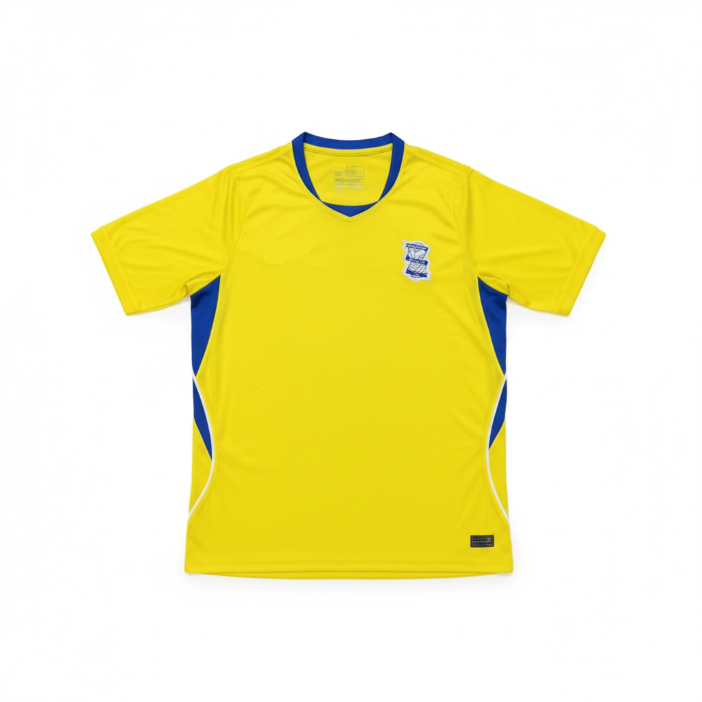 Birmingham 26/27 Yellow/Royal Blue Away Jersey