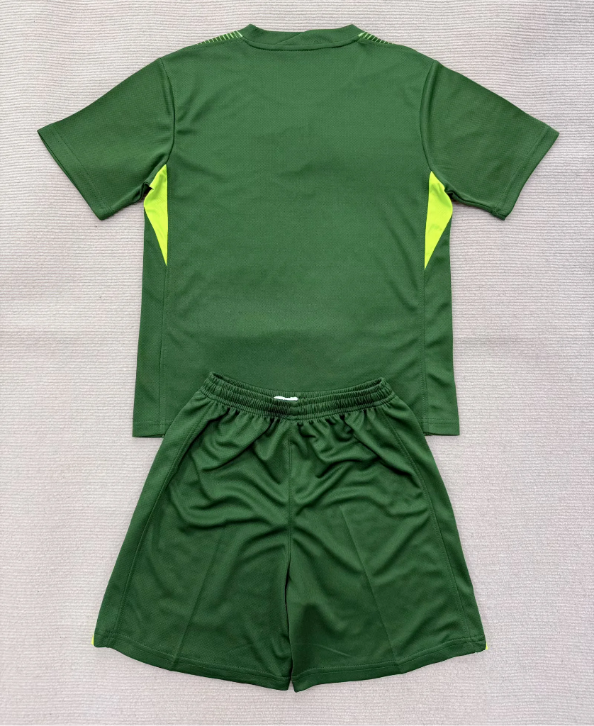 Birmingham City 25/26 Green Goalkeeper Kids Jersey Set