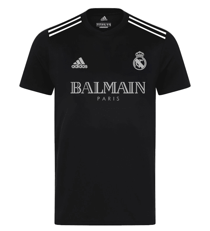 Real Madrid 23/24 x Balmain Special Vintage Away Jersey