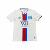 Blackburn 26/27 White/Red and Blue Vertical Stripe Third Jersey