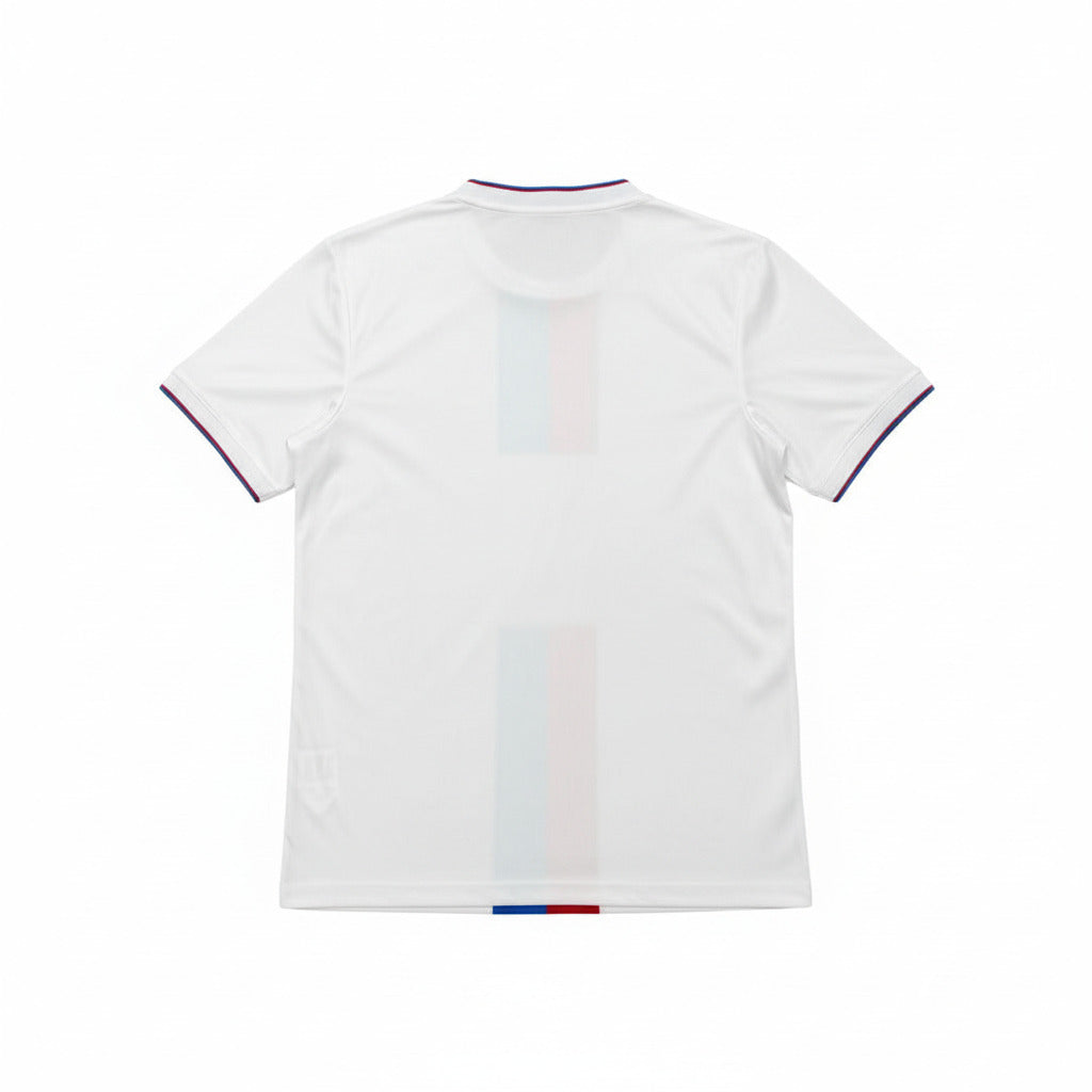 Blackburn 26/27 White/Red and Blue Vertical Stripe Third Jersey