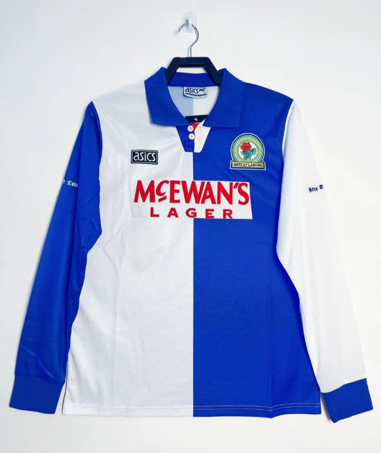 Blackburn Rovers 1994/95 Vintage Retro Home Jersey - Concept Kits