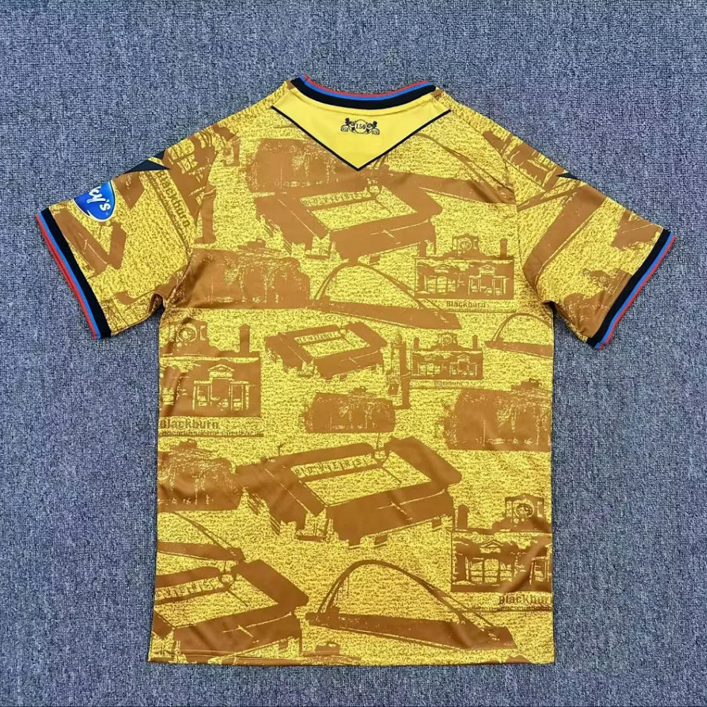 Blackburn Rovers 25/26 Yellow Third Away Jersey