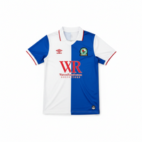 Blackburn Rovers 26/27 White/Blue/Red Trim Home Jersey