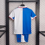 Blackburn Rovers 26/27 White/Blue/Red Trim Home Kids Jersey