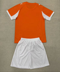 Blackpool 25/26 Orange/White Home Kids Jersey Set