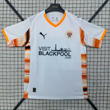 Blackpool 25/26 White/Orange Away Jersey